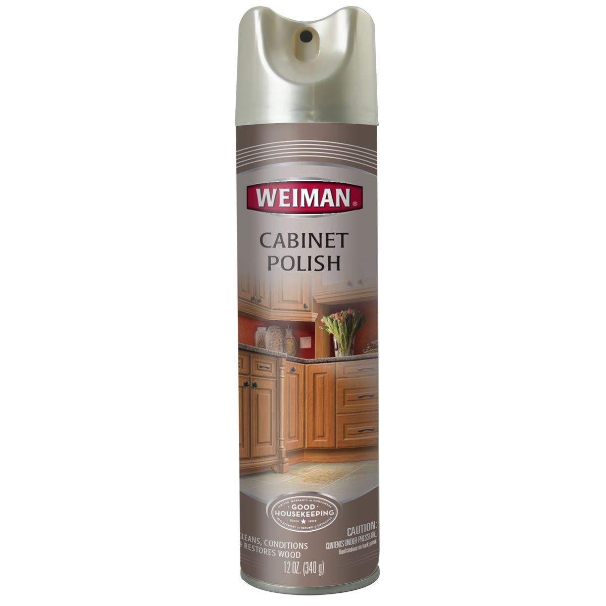 PY01 Weiman Honey-Almond Scent Cabinet Polish 12 oz. Spray (Pack of 6)