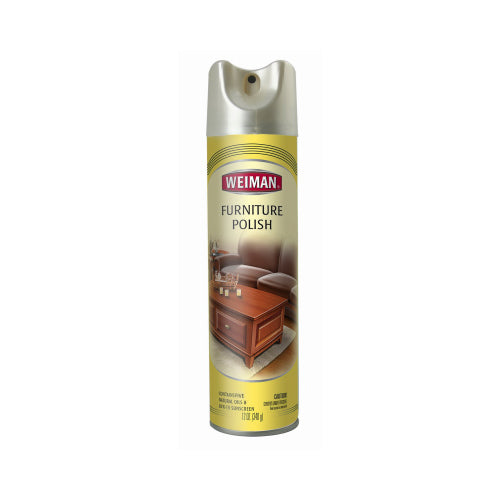 PY01 Weiman Lemon Scent Furniture Polish 12 oz. Spray (Pack of 6)