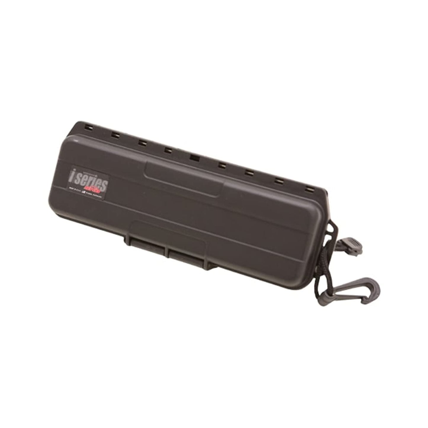 SKB Cases iSeries Injection Molded Mil-Standard Waterproof Case, Small Hard Case with Padded Handle and Trigger-Latch System, 7" x 2" x 1"