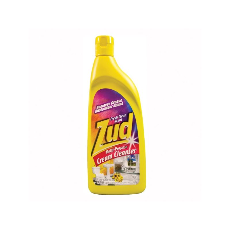 PY01 Zud Fresh Clean Scent Squeeze Bottle Heavy Duty Cleaner Cream 19 oz. for Removing Grease/Rust/Stains