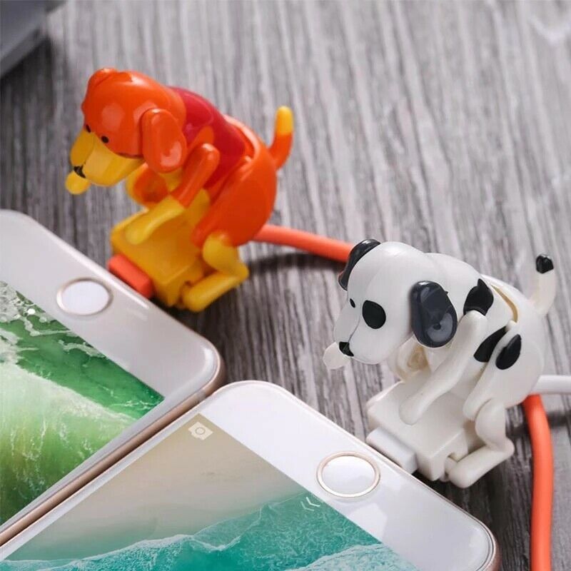 Rogue Dog Charging Cable Type-C Portable USB Kids Toy Gift Data Cable Toy Dog Smartphone Charger Charging Line Cute Micro USB