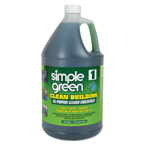 PY01 simple green Clean Building All-Purpose Cleaner Concentrate, 1 gal Bottle, 2/Carton (11001CT)