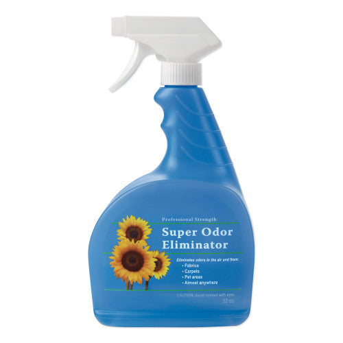 PY01 Fresh Products Super Odor Eliminator, 32 oz Spray Bottle, 6/Carton (632SOE)