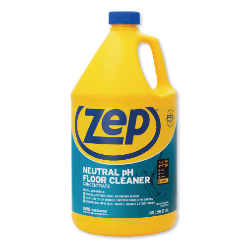 PY01 Zep Commercial Neutral Floor Cleaner, Fresh Scent, 1 gal Bottle (ZUNEUT128EA)
