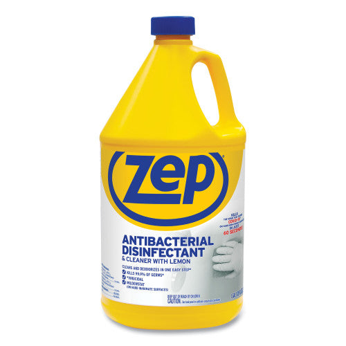 PY01 Zep Commercial Antibacterial Disinfectant, 1 gal Bottle (ZUBAC128EA)