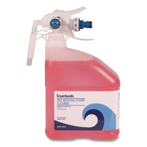 PY01 Boardwalk PDC Neutral Floor Cleaner, Tangy Fruit Scent, 3 Liter Bottle (4814EA)
