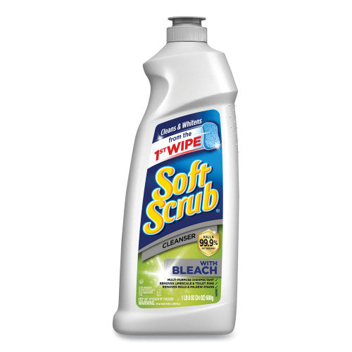 PY01 Soft Scrub Cleanser with Bleach 24 oz Bottle, 9/Carton (01602)