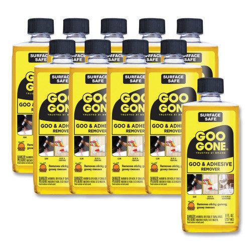 PY01 Goo Gone Original Cleaner, Citrus Scent, 8 oz Bottle, 12/Carton (2087)