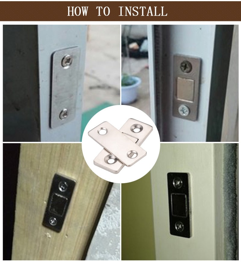 【SA625】Magnetic Hidden Cabinet Closer