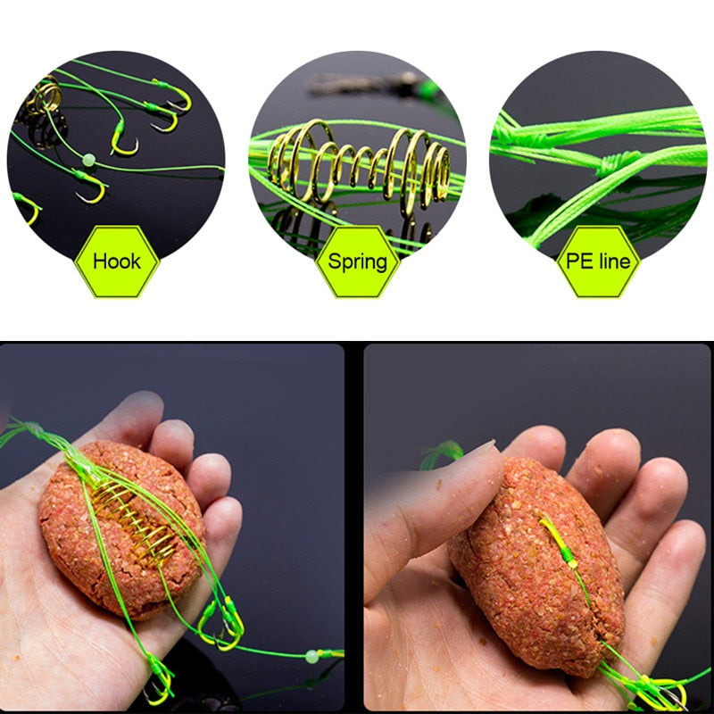 【MA346】4pcs/box High Carbon Fishing Hooks