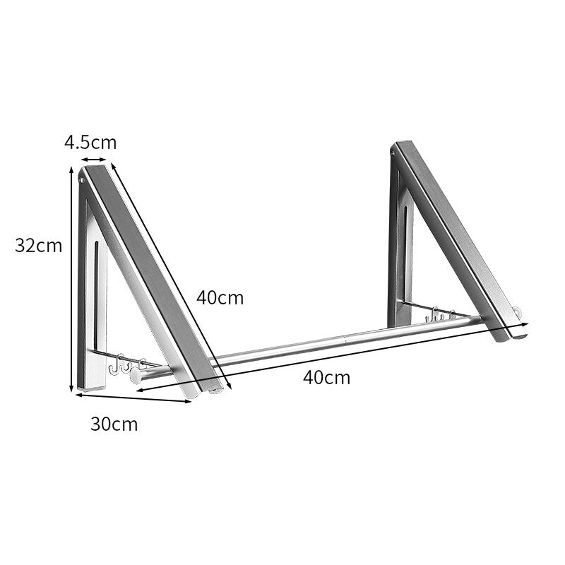 MY0114-Folding Clothes Hanger Portable