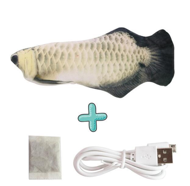 【NDO38】Cat Interactive Toy Fish