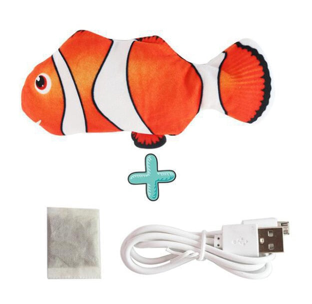【NDO38】Cat Interactive Toy Fish