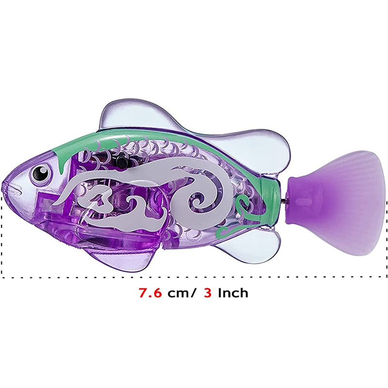 【MV342】LED cat interactive electric fish cat toy