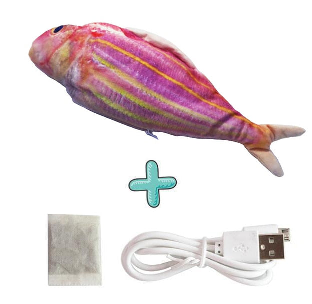 【NDO38】Cat Interactive Toy Fish