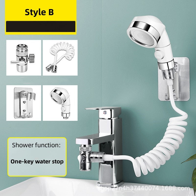【MA314】Washbasin Faucet External Shower Set