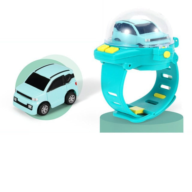 2.4G Mini Watch Control Car Cute RC Car Accompany With Your Kids Gift for Boys Kids on Birthday Christmas Watch RC Car Toy