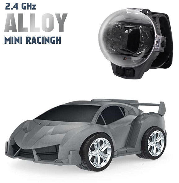 2.4G Mini Watch Control Car Cute RC Car Accompany With Your Kids Gift for Boys Kids on Birthday Christmas Watch RC Car Toy