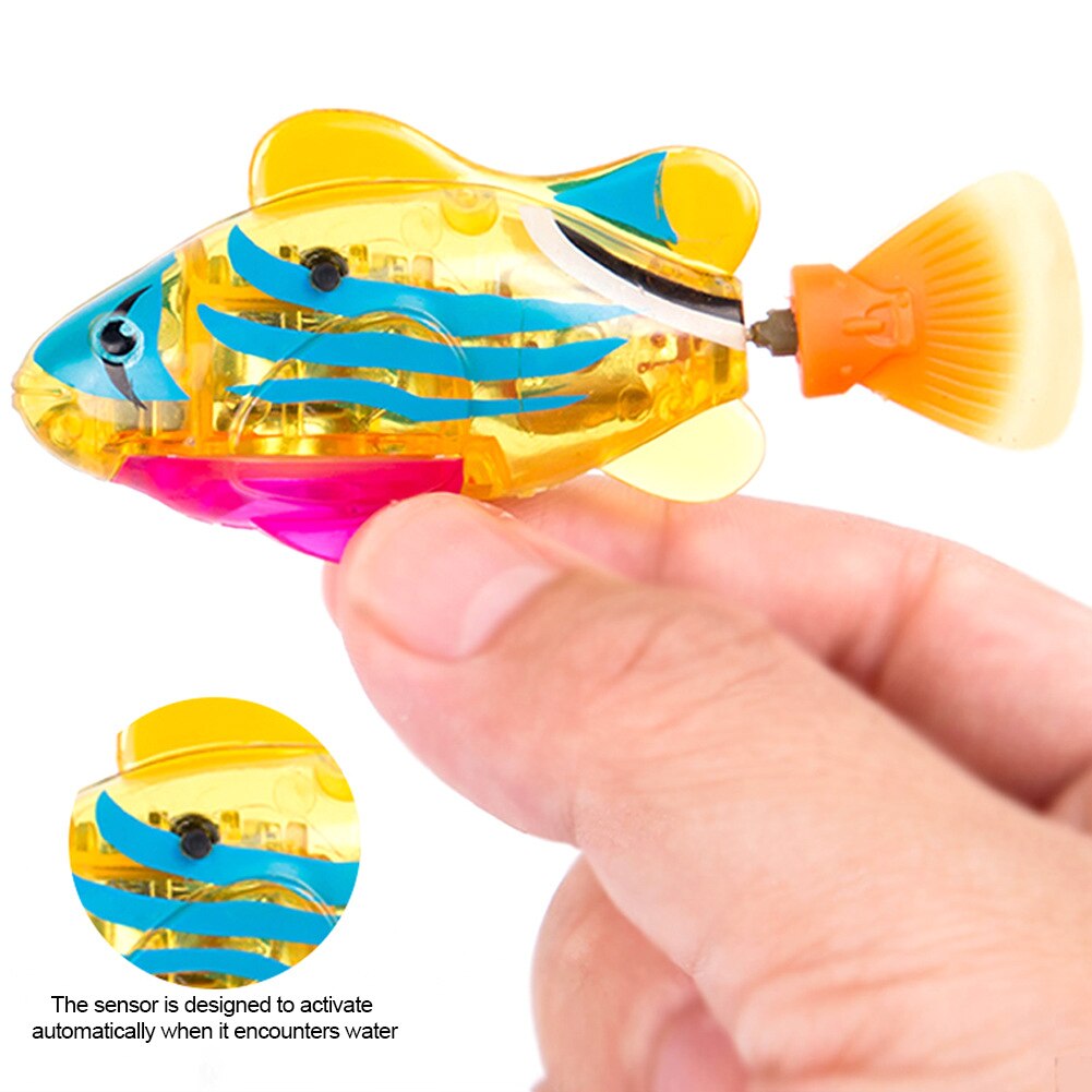 【MV342】LED cat interactive electric fish cat toy