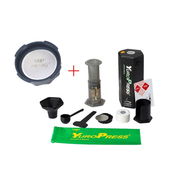 YRP YuroPress Portable Coffee Maker Espresso French Press barista tools Coffee Pot Air Press Drip Coffee Machine Filters Paper