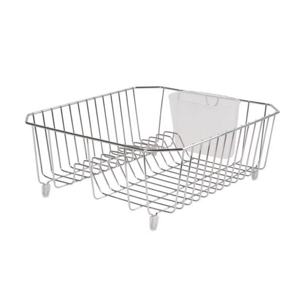 PY01 Storage Racks Rubbermaid 14.3 in. L X 12.4 in. W X 5.3 in. H Chrome Steel Dish Drainer