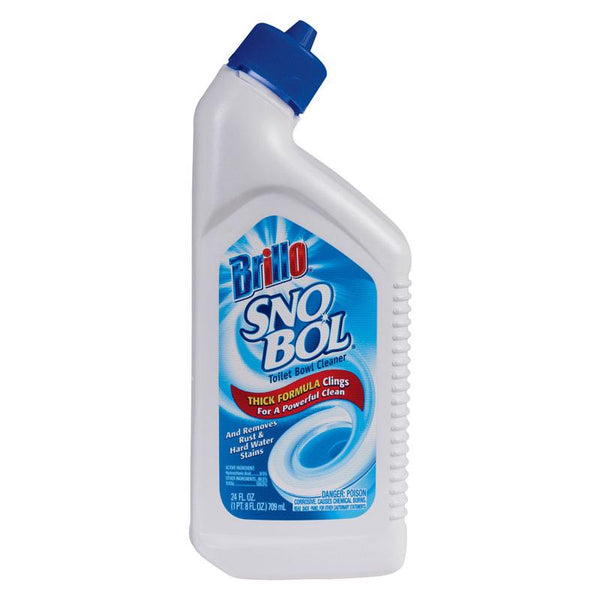 PY01 SNO BOL Fresh Scent 15% Hydrogen Chloride Toilet Bowl Liquid Cleaner 24 oz. (Pack of 12)