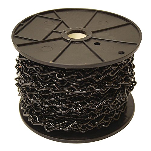 16 Gauge Black Jack Chain - 50 Ft. Roll