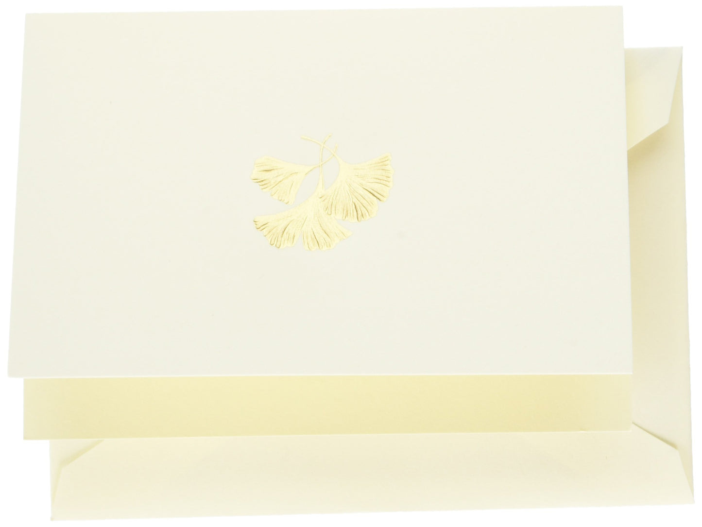 Hand Engraved Ginkgo Leaf Note (RF1413)