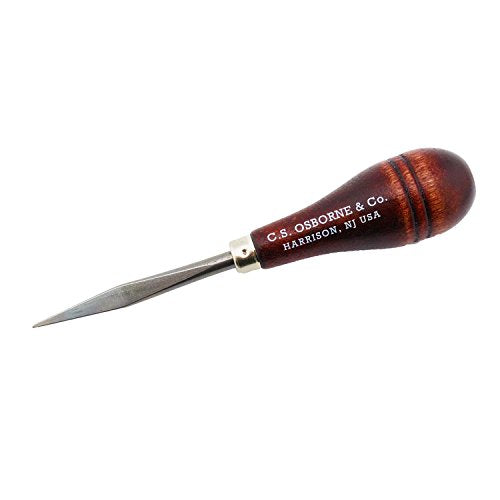 C.S. Osborne Fid Awl, Leathercraft, Blunt Point, Stainless Steel, 2.25 Inches