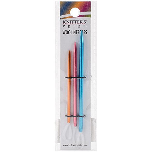 Knitter's Pride Wool Needles Set of 3, Assorted 3 Count
