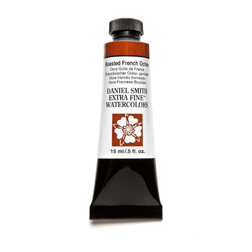 Daniel Smith Extra Fine Watercolor Paint, 15ml Tube, Roasted French Ochre, 284600171