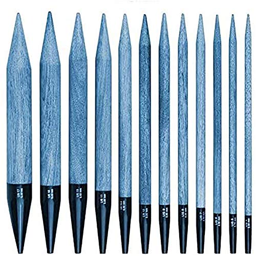 Lykke Needle Tips Driftwood Interchangeable Indigo 8 US, 3.5\