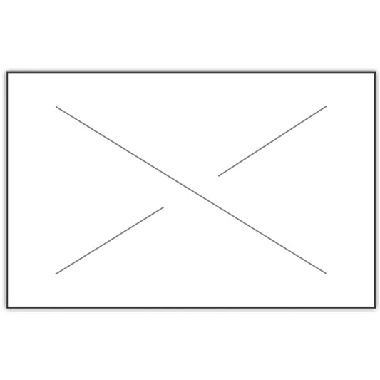Garvey GX2516 White Blank Labels, 8 Rolls Plus 1 Ink Roller Per Sleeve (2516-09510)