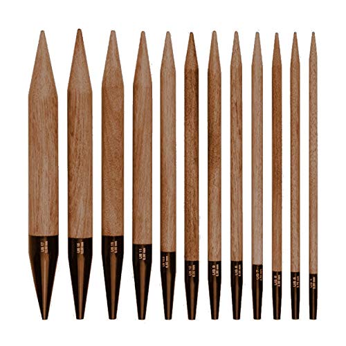 Lykke Needle Tips Driftwood, Interchangeable Umber 6 US, 5\