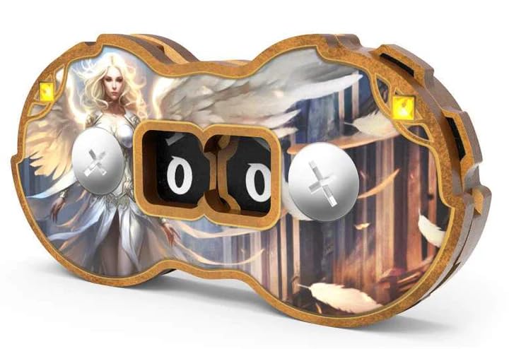 Green Stuff World Life Counters for Popular Tabletop Games (White)