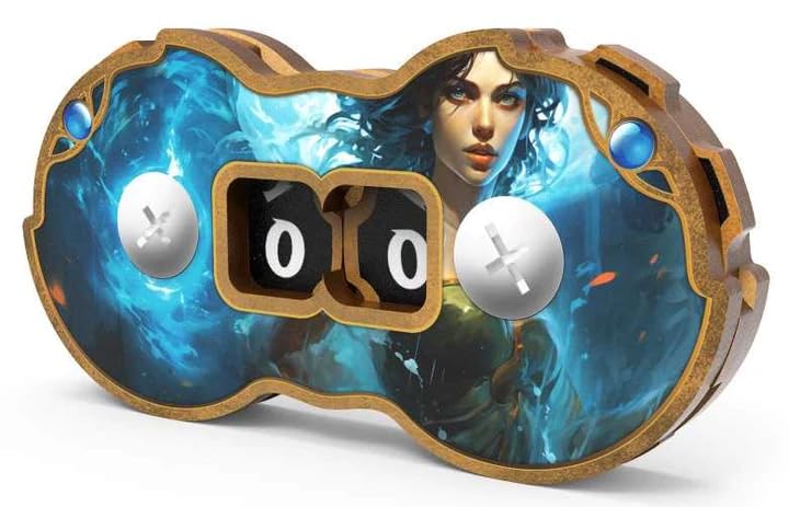 Green Stuff World Life Counters for Popular Tabletop Games (Blue)