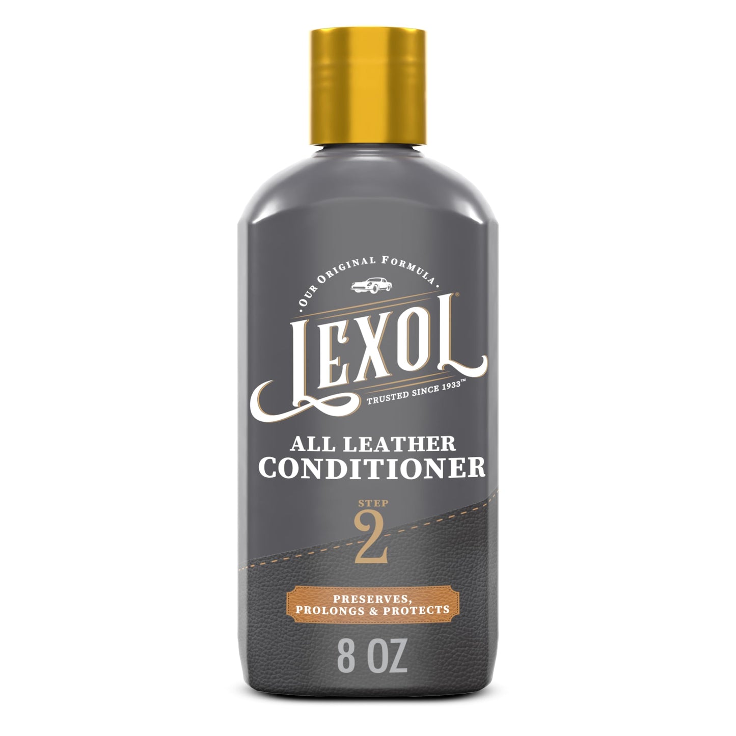 Lexol All Leather Conditioner for Car Seats and Interiors, Couches and Furniture, Shoes and Boots, Bags and Jackets, Baseball Gloves, Horse Saddles, 8oz