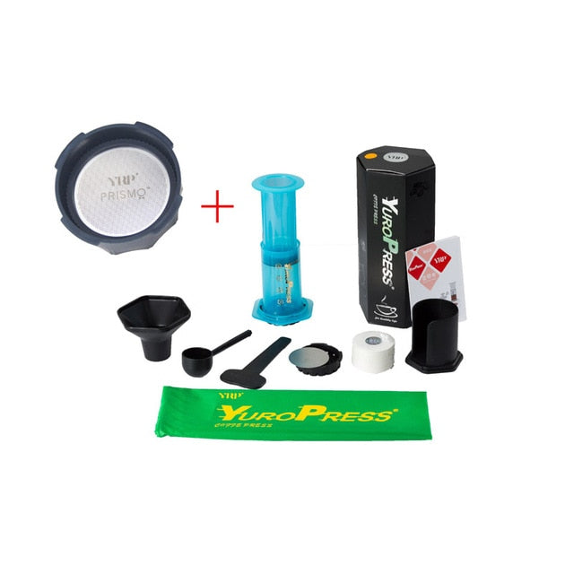 YRP YuroPress Portable Coffee Maker Espresso French Press barista tools Coffee Pot Air Press Drip Coffee Machine Filters Paper