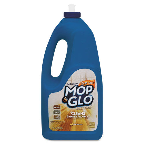 PY01 Professional Mop & Glo Triple Action Floor Shine Cleaner, Fresh Citrus Scent, 64 oz Bottle (74297EA)