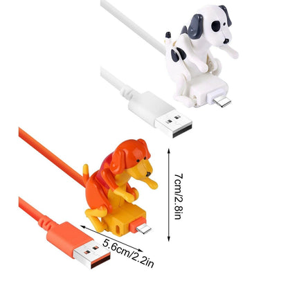 Rogue Dog Charging Cable Type-C Portable USB Kids Toy Gift Data Cable Toy Dog Smartphone Charger Charging Line Cute Micro USB