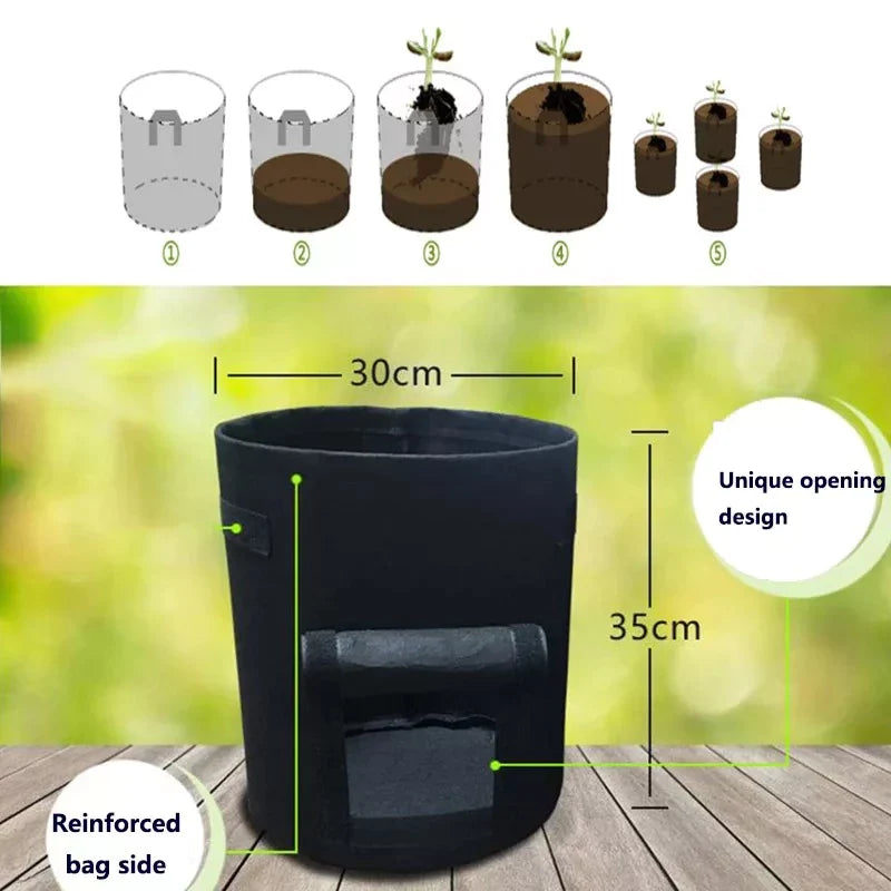 Greenhouse Vegetable Plant Grow Bags