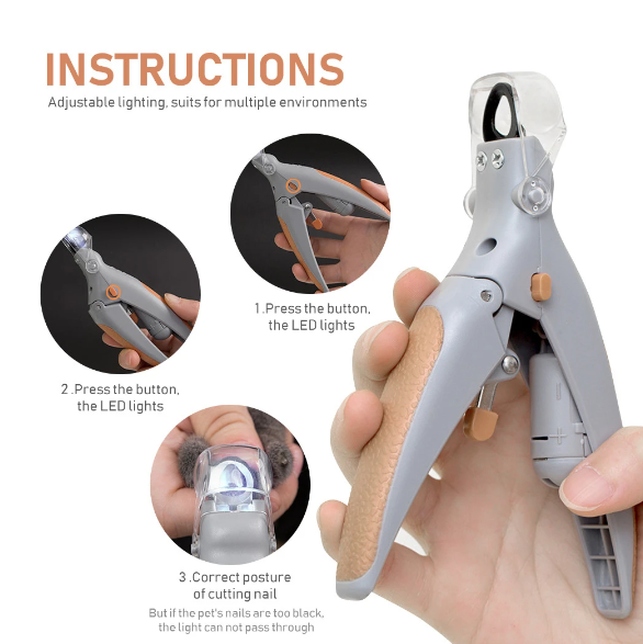 【MA235】Cat Bath Supplies（Bag and Nail Clipper）