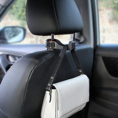 【MA358】Universal 2 in 1 Car Seat Headrest Hook
