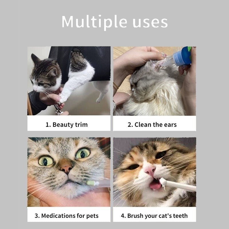 【MA235】Cat Bath Supplies（Bag and Nail Clipper）
