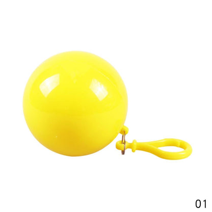 【MA325】Portable Rain Ponchos Ball