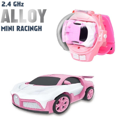 2.4G Mini Watch Control Car Cute RC Car Accompany With Your Kids Gift for Boys Kids on Birthday Christmas Watch RC Car Toy