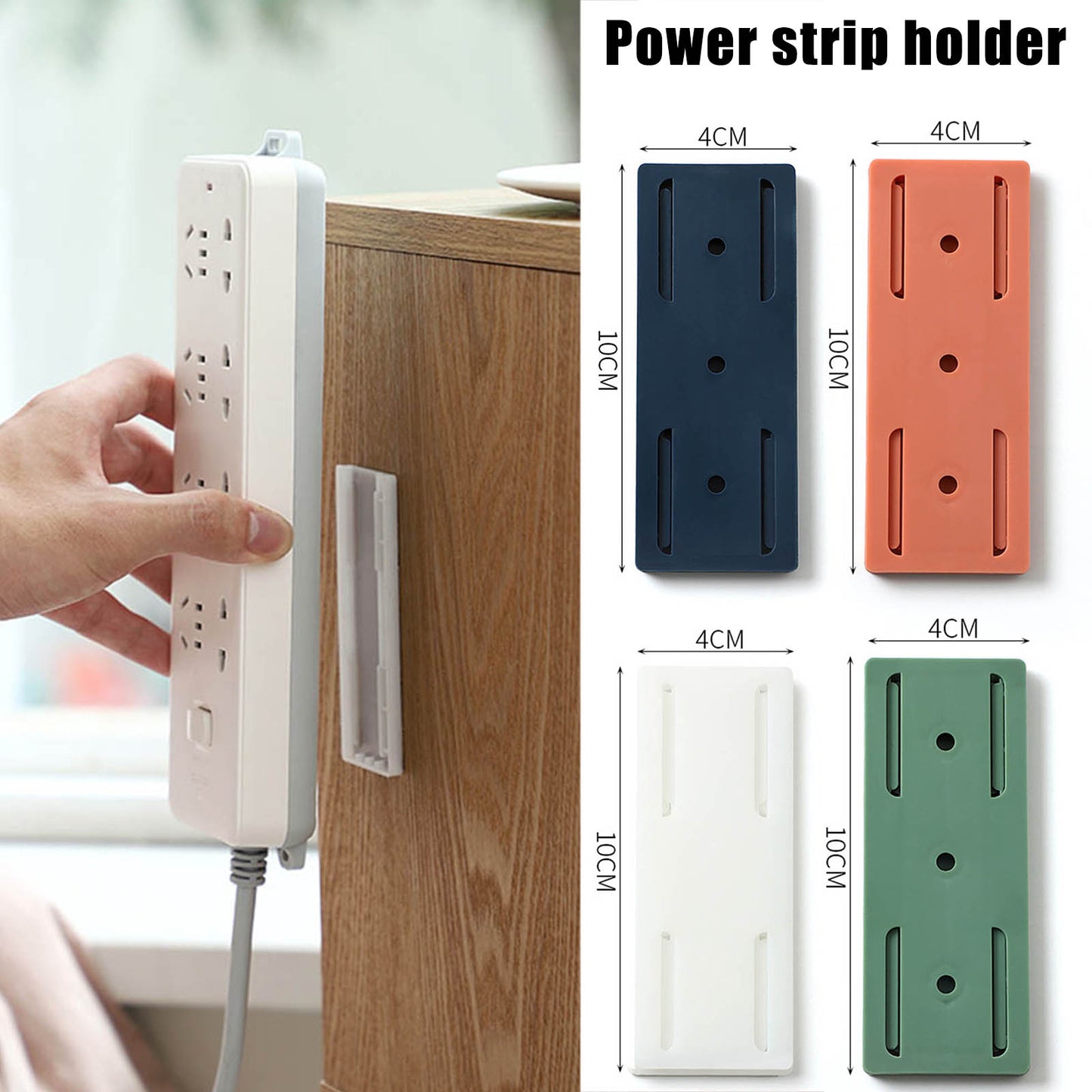 【MA311】Self-adhesive Wall Hook Socket Storage Holder