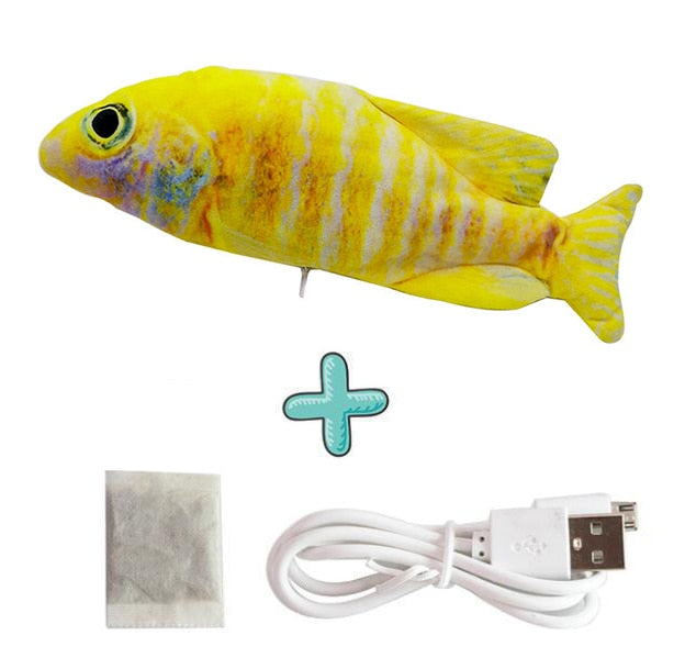 【NDO38】Cat Interactive Toy Fish