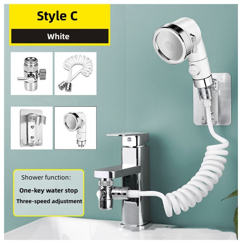 【MA314】Washbasin Faucet External Shower Set