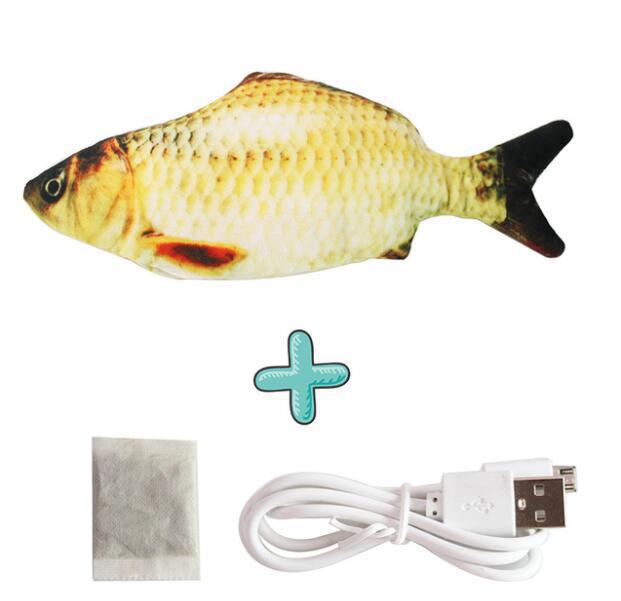 【NDO38】Cat Interactive Toy Fish